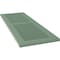Ekena Millwork True Fit PVC, Two Equal Louver Shutters, Track Green, 12W x 63H, PR TFP101LVF12X063TG - alternate 14